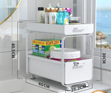 The Kitchen Is Floor-to-ceiling And The Bathroom Is Layered
