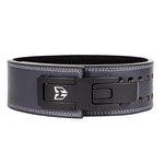 Power Lift Fitness Belt Quick Buckle Squat Hard Pull Cowhide Lever Quite Weight Lifting Bodybuilding Protective Gear