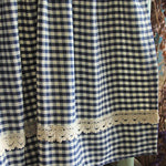 Tanabe fabric kitchen and bathroom curtains in time lattice curtains