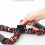 Fitness expansion chest tensioner elastic band