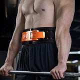 Power Lift Fitness Belt Quick Buckle Squat Hard Pull Cowhide Lever Quite Weight Lifting Bodybuilding Protective Gear