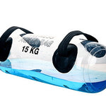 Transparent Cylindrical Weight-bearing Fitness Water Dumbbell Fitness Exercise Training Weightlifting Equipment