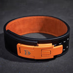 Power Lift Fitness Belt Quick Buckle Squat Hard Pull Cowhide Lever Quite Weight Lifting Bodybuilding Protective Gear