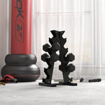 2x4kg Rubber Dumbbell Sports Hex Weights Sets Home Gym Fitness Hexagonal Dumbbells Kit Weight Lifting Exercise