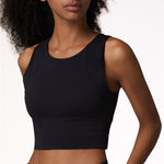 High-strength Plastic Retractable Breast Shockproof Running Fitness Vest